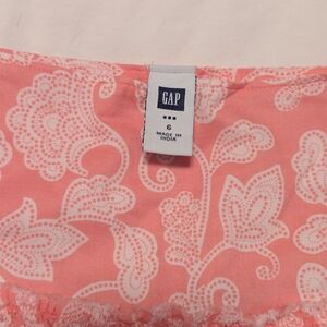 GAP Pink and White Floral Dress